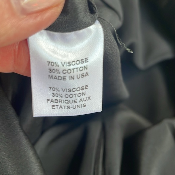 NWT ADAM ADAM Lippes Black Sleeveless dress size 6 - Picture 12 of 16